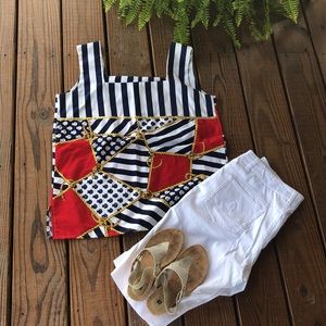 Sea Suns Nautical Top-M